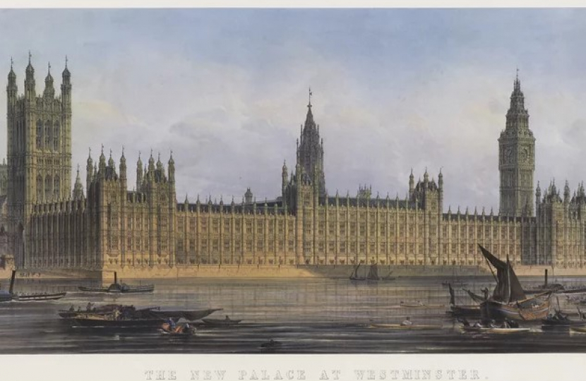 The new Palace of Westminster