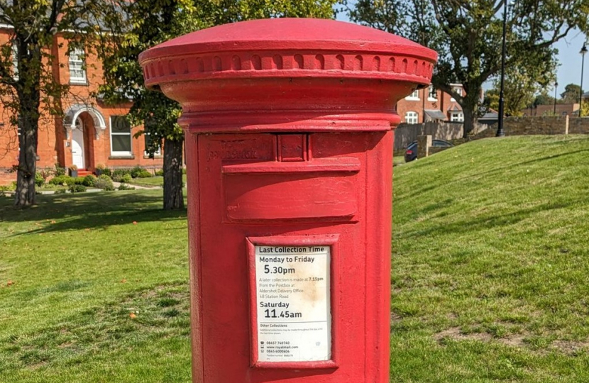 Aldershot postbox