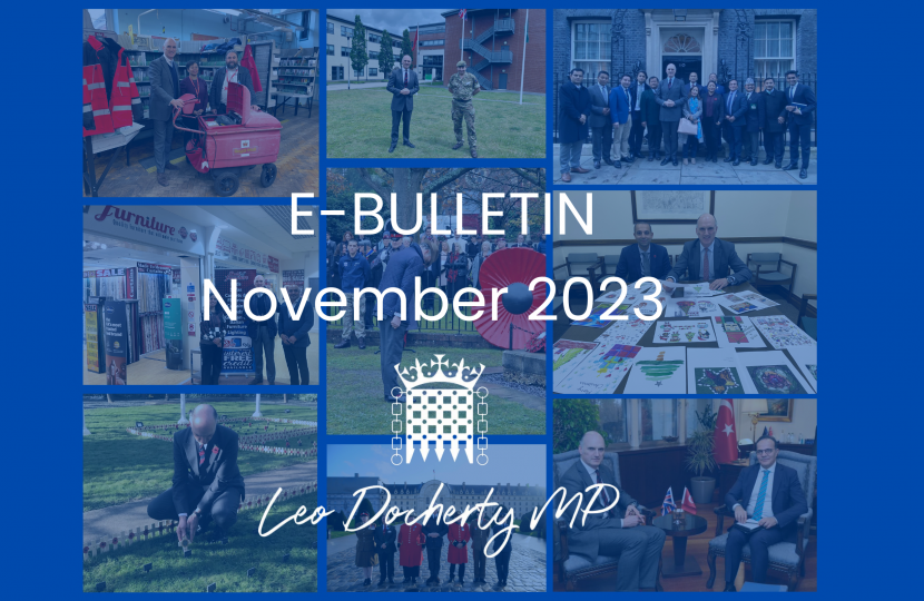 e-Bulletin November 2023 graphic.