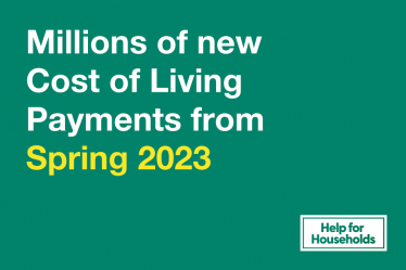 Cost of Living Payments from Spring 2023